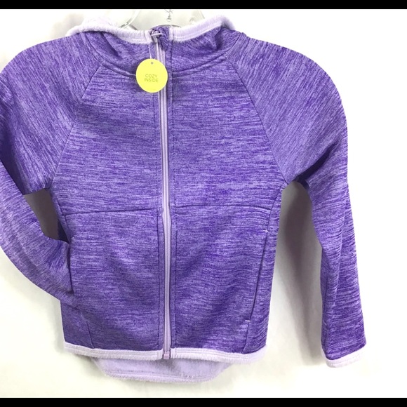 New C9 Champion Purple Zip Fleece Warm Hoodie - Picture 4 of 11